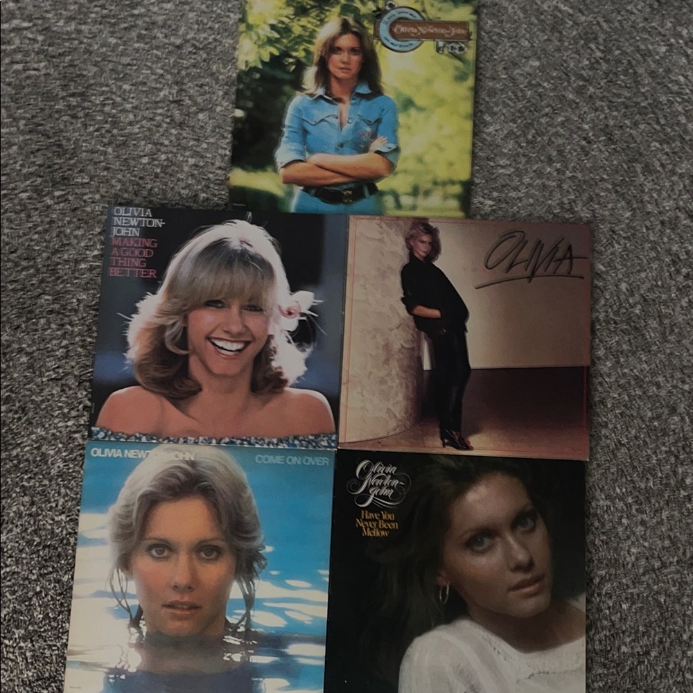 Olivia Newton-John Vinyl Record Collection